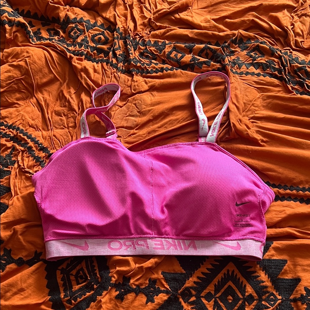 Nike Pro Fuchsia Sports Bra